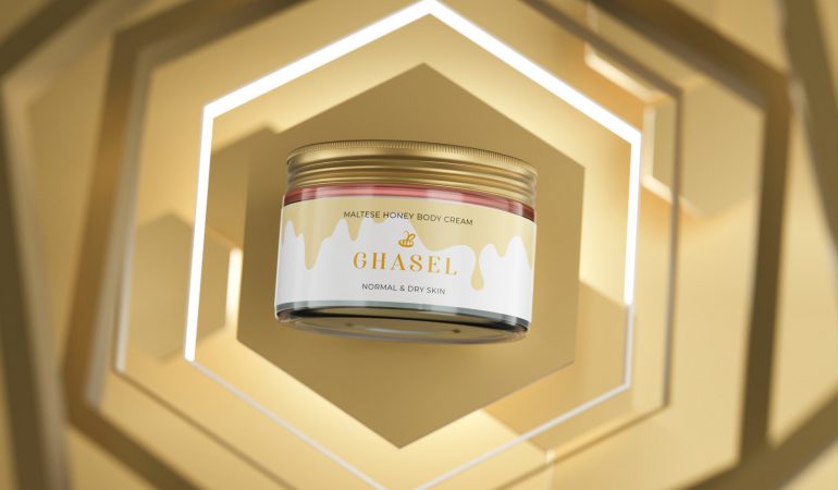 Miel como remedio para la piel seca. Descubre Ghasel Maltese Honey Body Cream