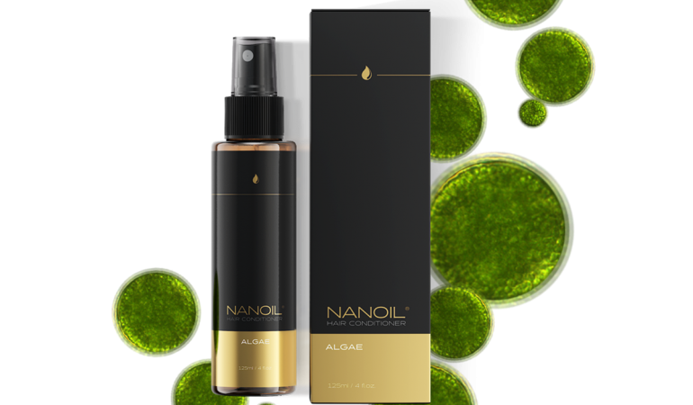 ¿Cabello seco? El acondicionador hidratante de algas de Nanoil es el mejor tratamiento capilar para ti.