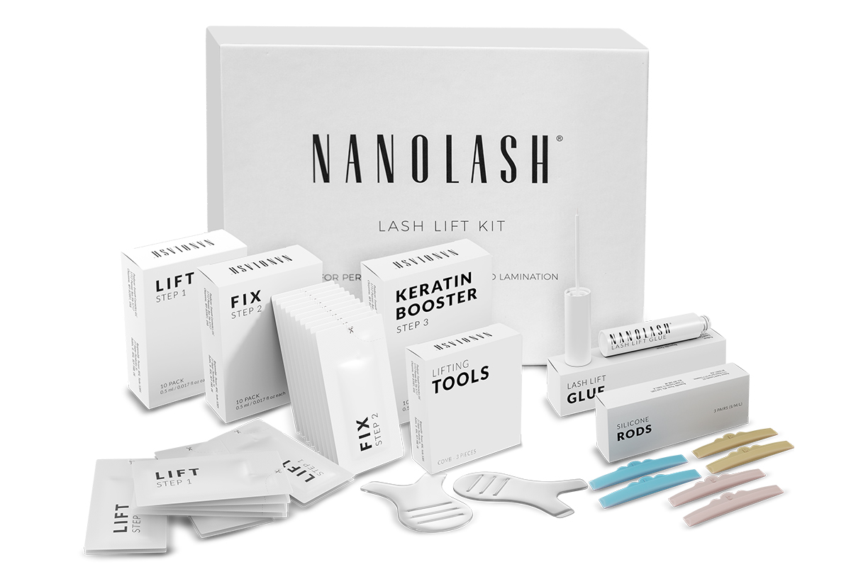 Nanolash Lift Kit - una revolución en el estilismo de pestañas