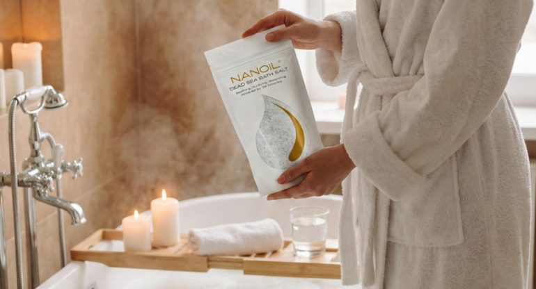 El poder de la naturaleza en el cuidado consciente de la piel: Nanoil Dead Sea Bath Salt redefine la experiencia del spa en casa