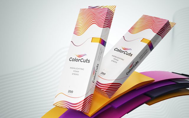 Coloración del Pelo a la Moda con ColorCuts Foam Strips