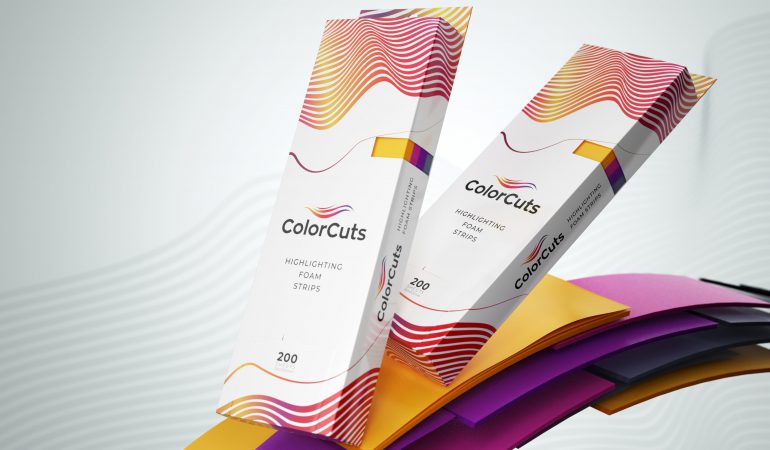 Coloración del Pelo a la Moda con ColorCuts Foam Strips